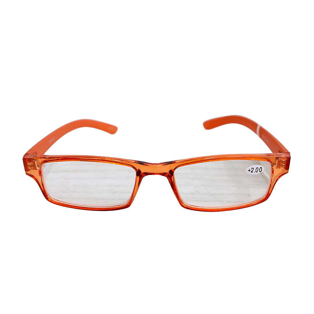 READING GLASSES BROWN/ORANGE 2.0