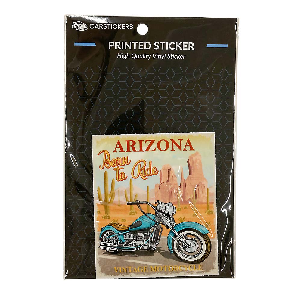USAステッカー AZ - MOTORCYCLE　MP26235
