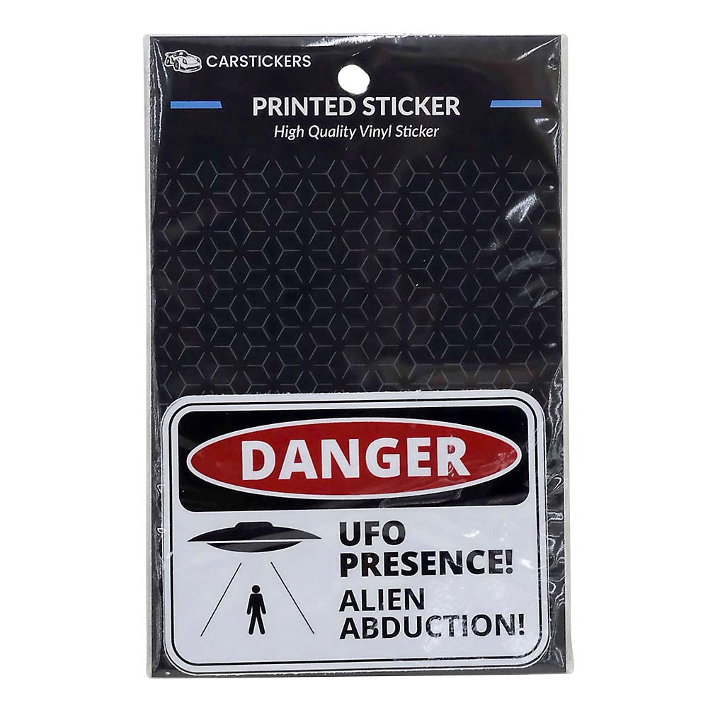 USAステッカー UFO PRESENCE SIGN　15297