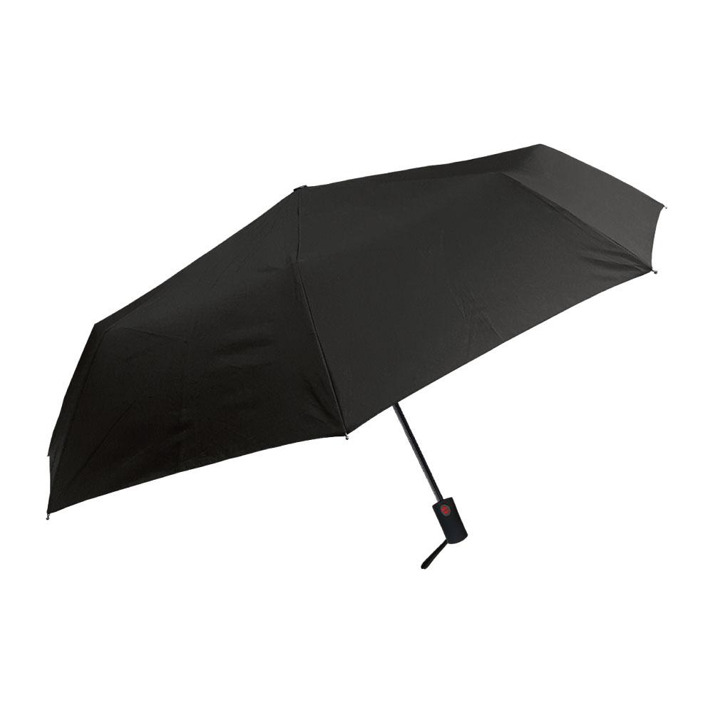 ４２３－０２４　８Ｋ／カラーグラス自動開閉耐風　ＢＫ　折傘　６５ｃｍ