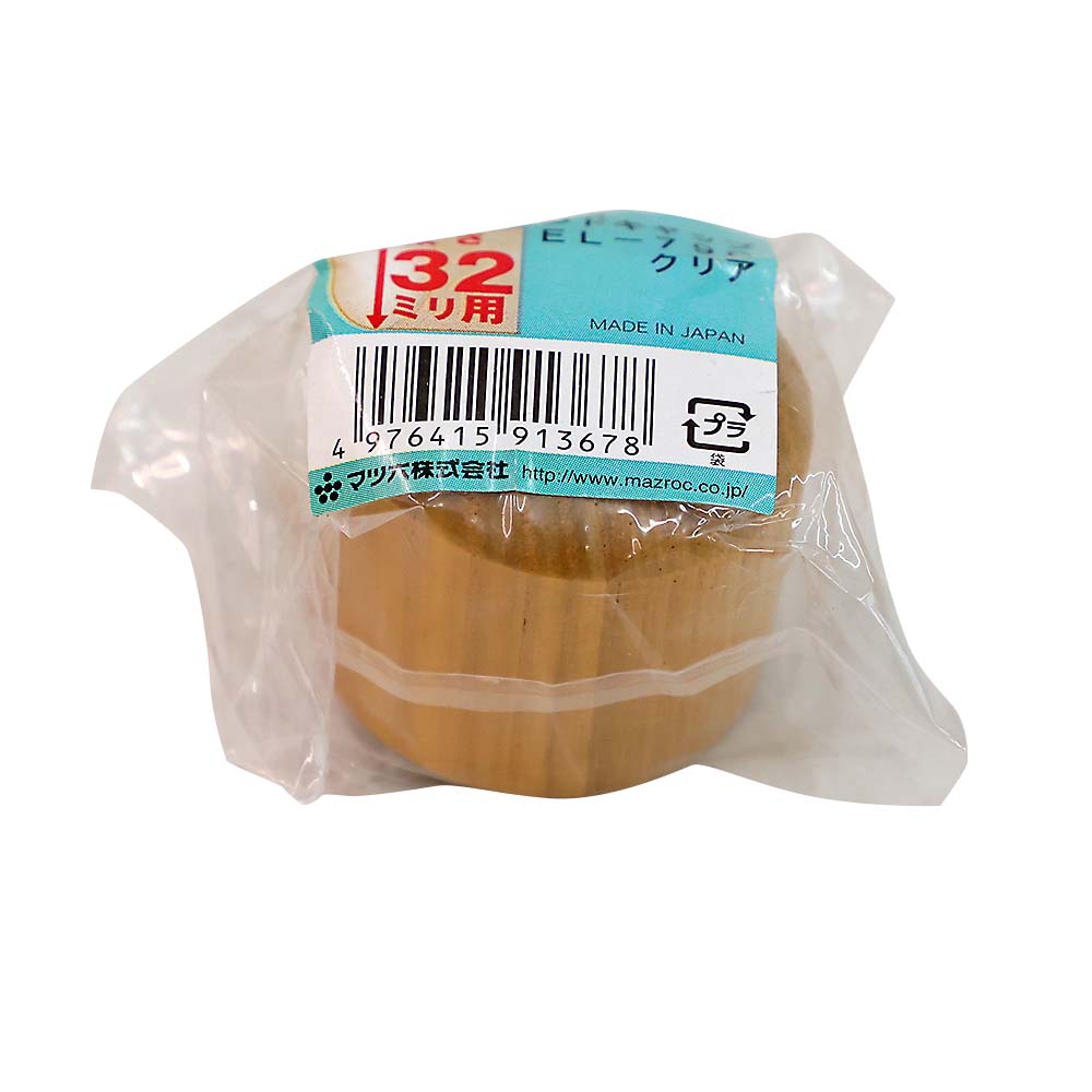 エクレ32 木製エンドキャップ クリア　EL-79C
