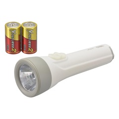 単2アルカリ電池付LEDライト　LHP-2211C7