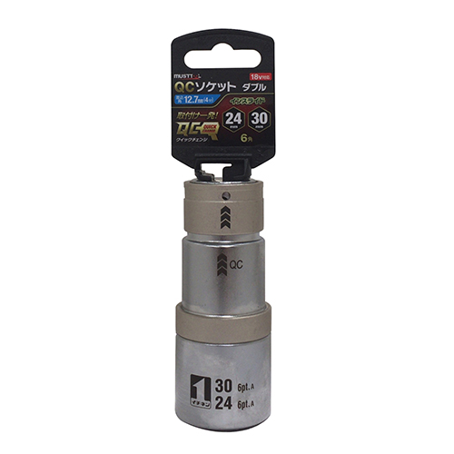 MT QCソケット ダブル24/30mm6角　IM-4W2430I-6K