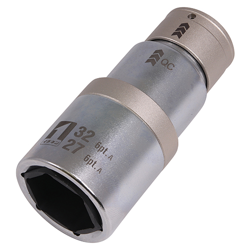 MT QCソケット ダブル27/32mm6角　IM-4W2732I-6K