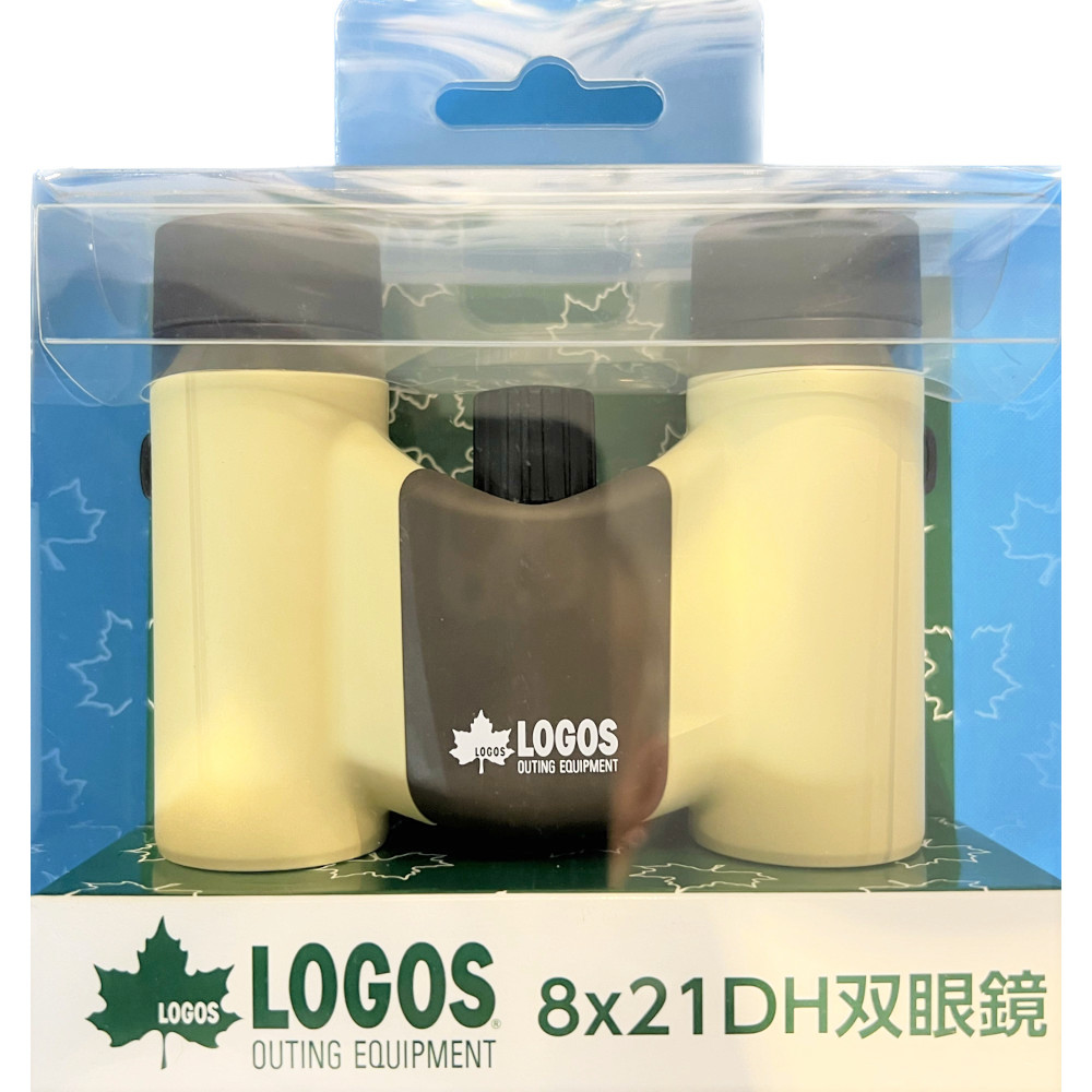 双眼鏡 LOGOS 8x21DH ブラウン　LK-CL0821 BR