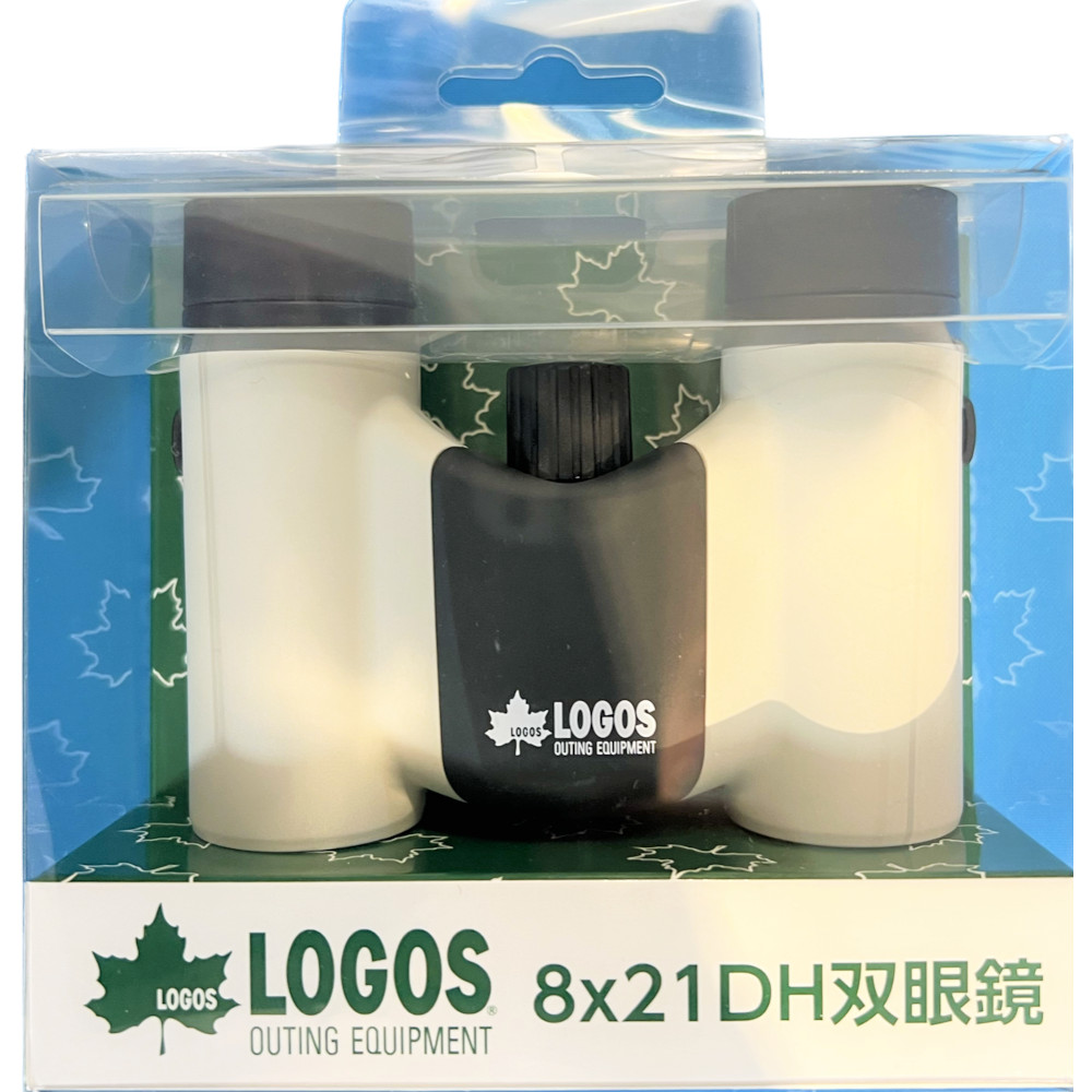 双眼鏡 LOGOS 8x21DH グレー　LK-CL0821 GY