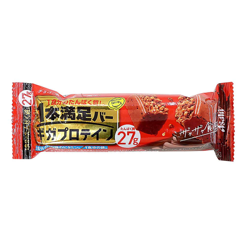 一本満足バーギガプロテイン　チョコレート