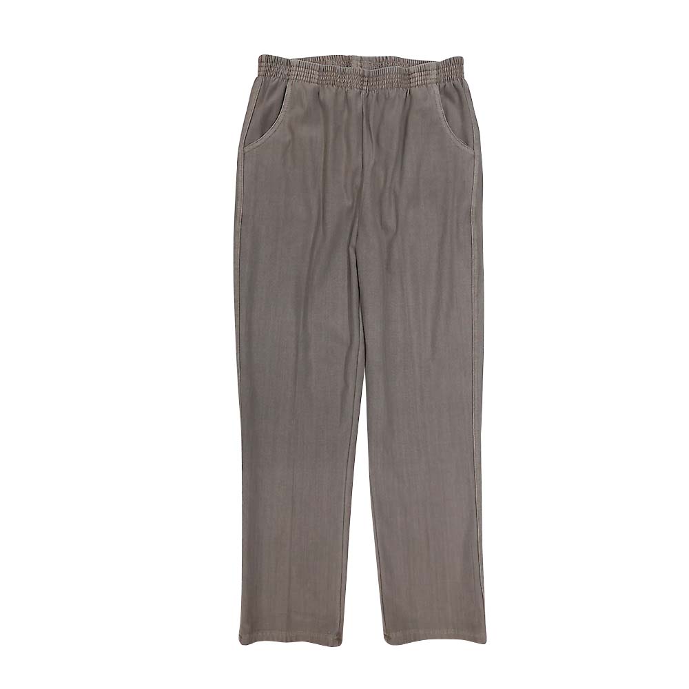 婦人製品染ロングパンツ　ベージュ　Ｍ　３２２５６