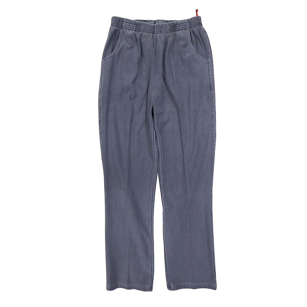 婦人製品染ロングパンツ　紺　Ｍ　３２２５６