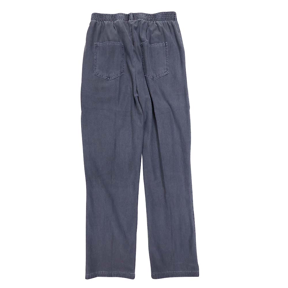 婦人製品染ロングパンツ　紺　Ｍ　３２２５６