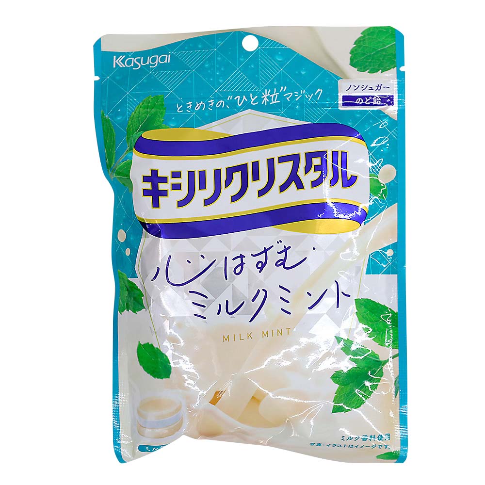 春日井　キシリクリスタル　ミルクミントのど飴　７１ｇ