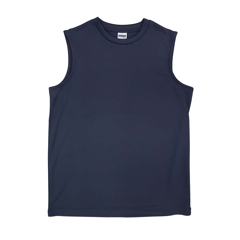 ポリジンノースリーブＴシャツ　ＭＳ１１６５－２２　チャコールグレー　Ｌ