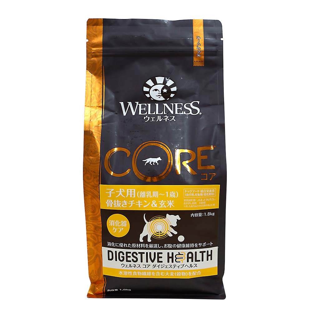 ウェルネスコア ヘルス子犬用離乳期チキン玄米　1.8kg