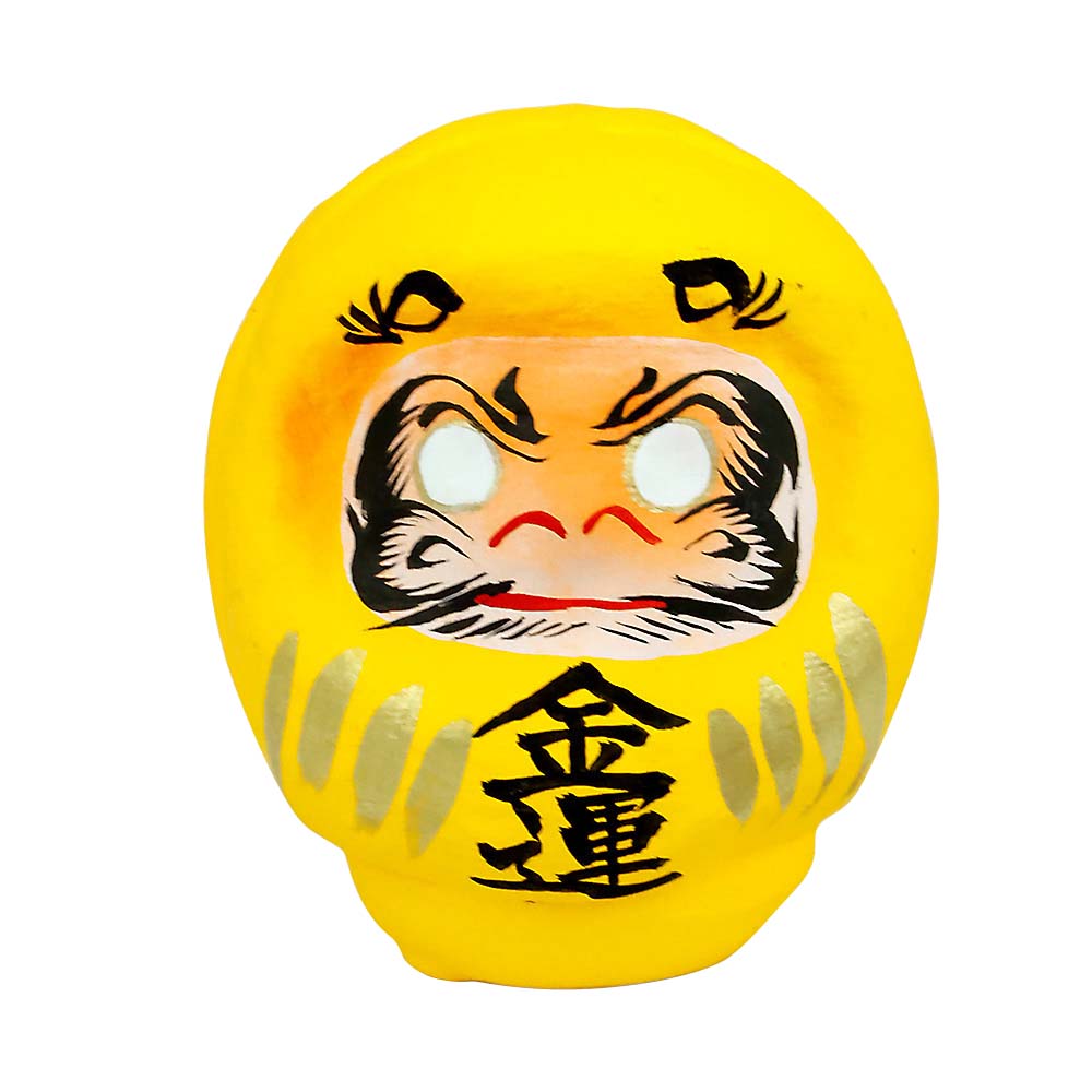願いダルマ 黄