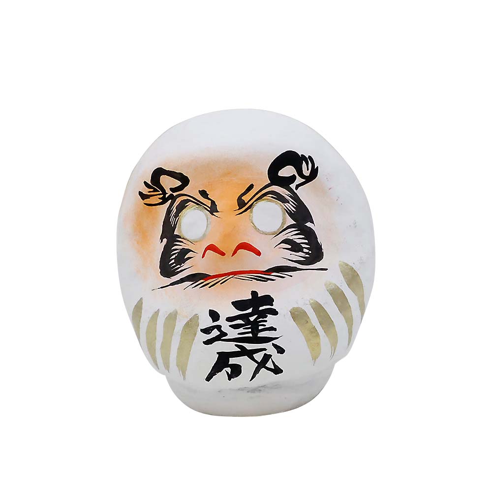 願いダルマ 白