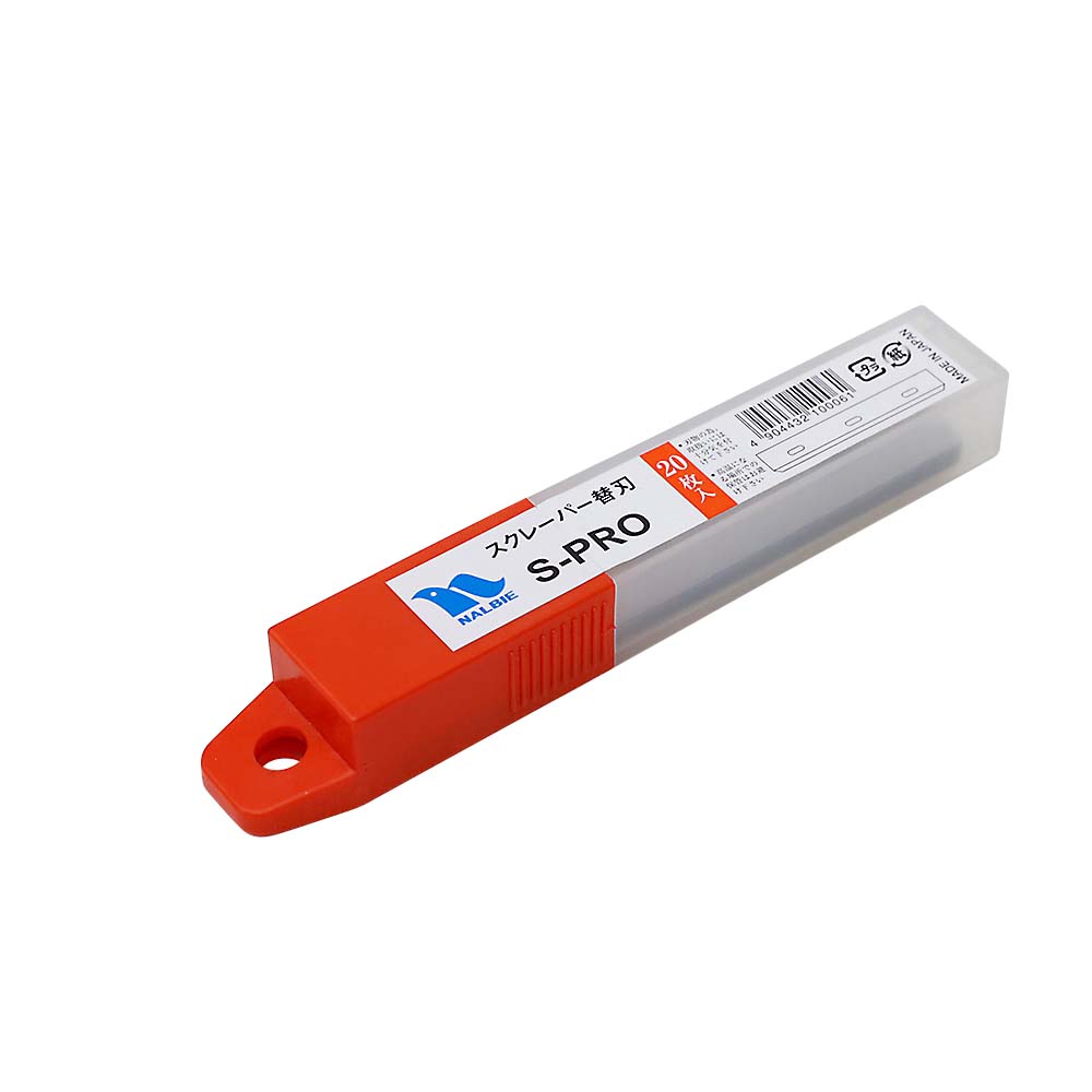 ナルビー スクレーパー S-PRO用替刃(20枚入)