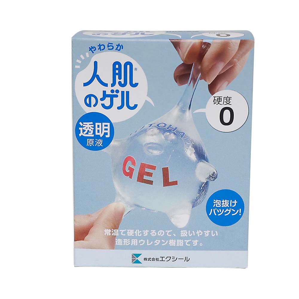 人肌のゲル（透明）　硬度０　１００ｇセット