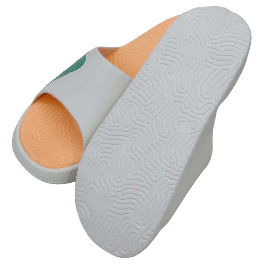 PEAKタイチスライドTS-02 ホワイト/フルーツ　L 26.0-26.5cm