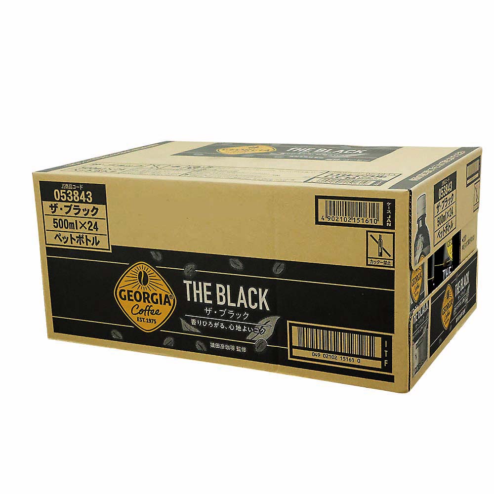 ジョージア ザブラック (ケース)　500ml