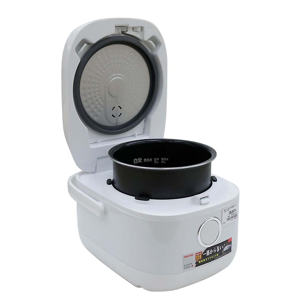 TOSHIBA RC-5XT ホワイト 炊飯器 Amazon.co.jp: TOSHIBA RC-5XT-W(ホワイト)IH炊飯ジャー 炊飯器 3合