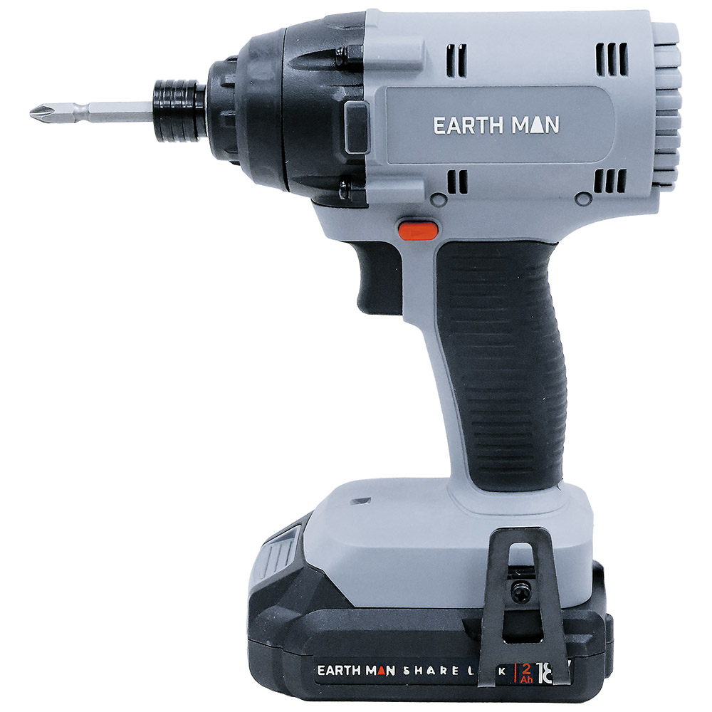 EARTHMAN 18Vインパクトドライバー SL-IDR180-AS　SL-IDR180-AS