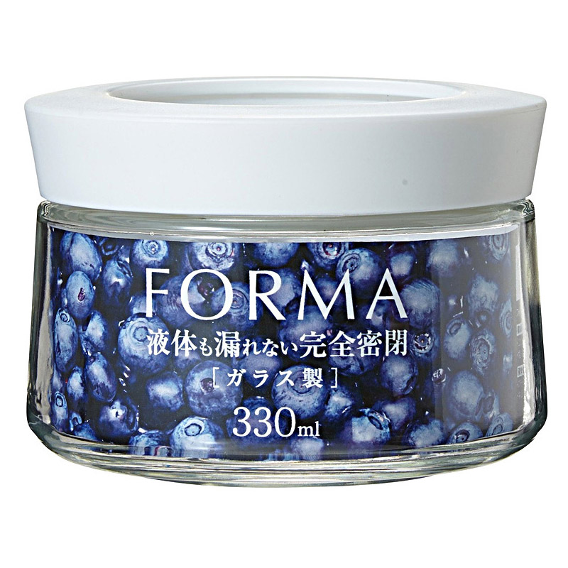 フォルマ密封ガラスポット MG-W330