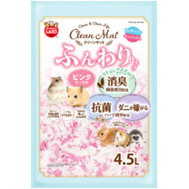 マルカン　クリーンマット　ふんわり仕上げ　ピンクマーブル　４．５Ｌ