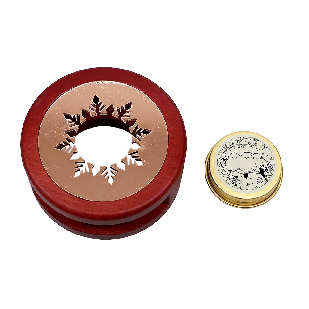 エクシム　シーリングスタンプ／メルトポット　スノーフレーク（単品）　ＳＷＭＳＳＦ