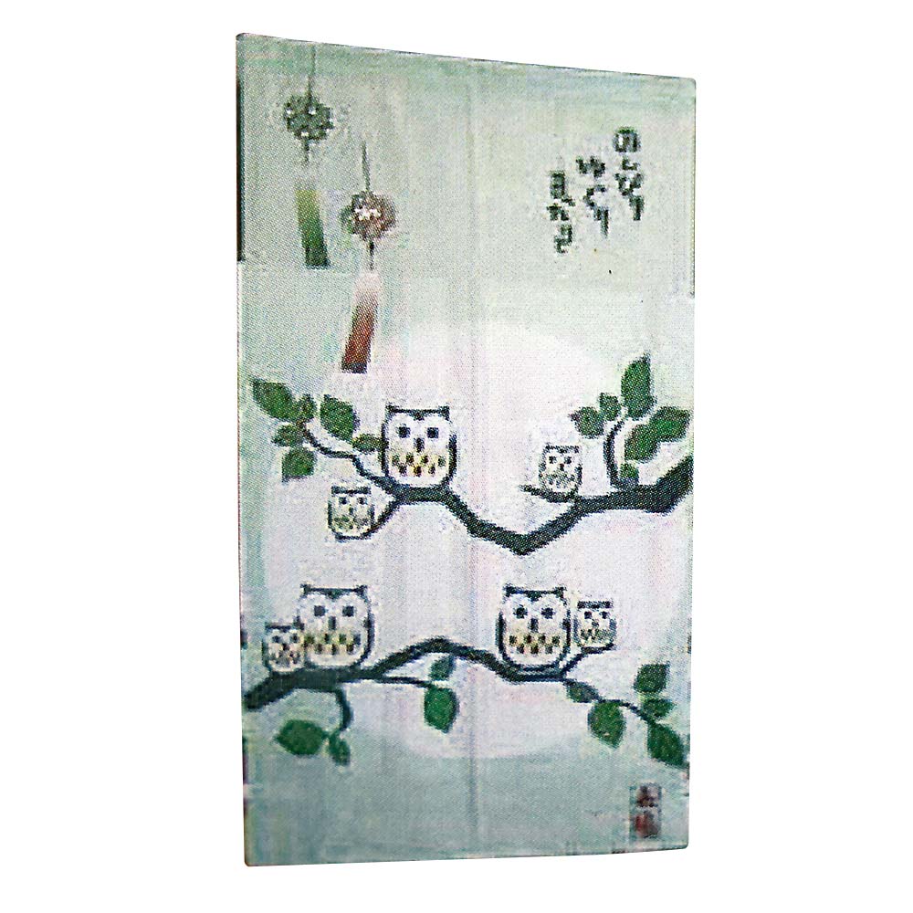 フウリンフクロウ　８５×１５０ｃｍ