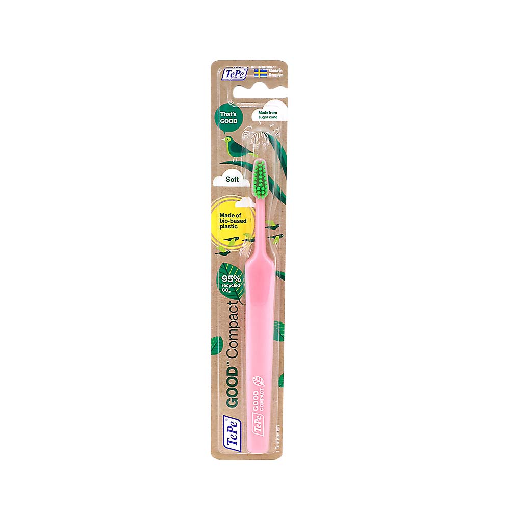 テペ　ＧＯＯＤ　歯ブラシ　コンパクト　ソフト　ブリスターパック