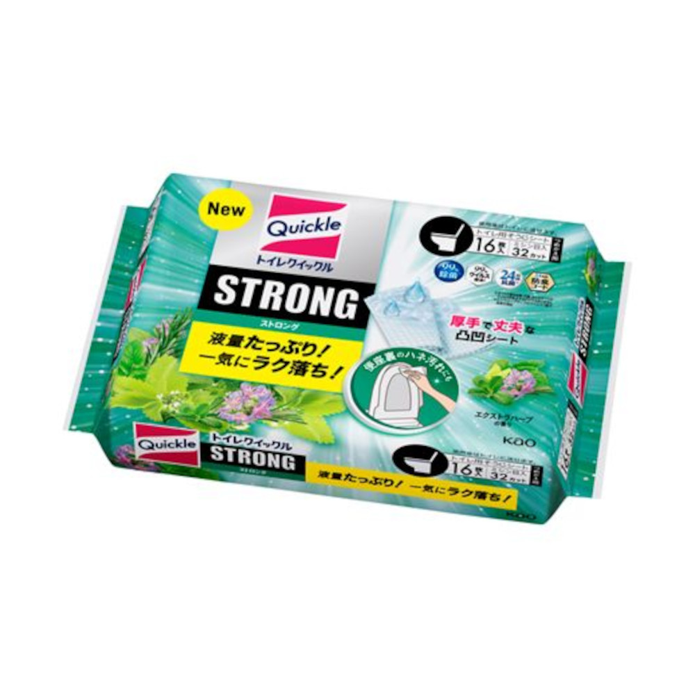 トイレクイックルストロングエクストラハーブ詰替　１６枚