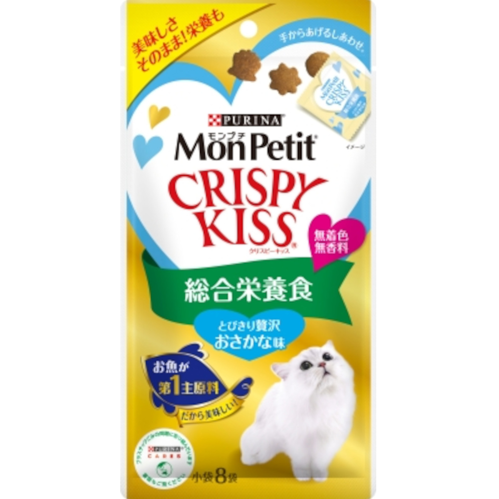 モンプチ クリスピーキッス 贅沢おさかな味　24g