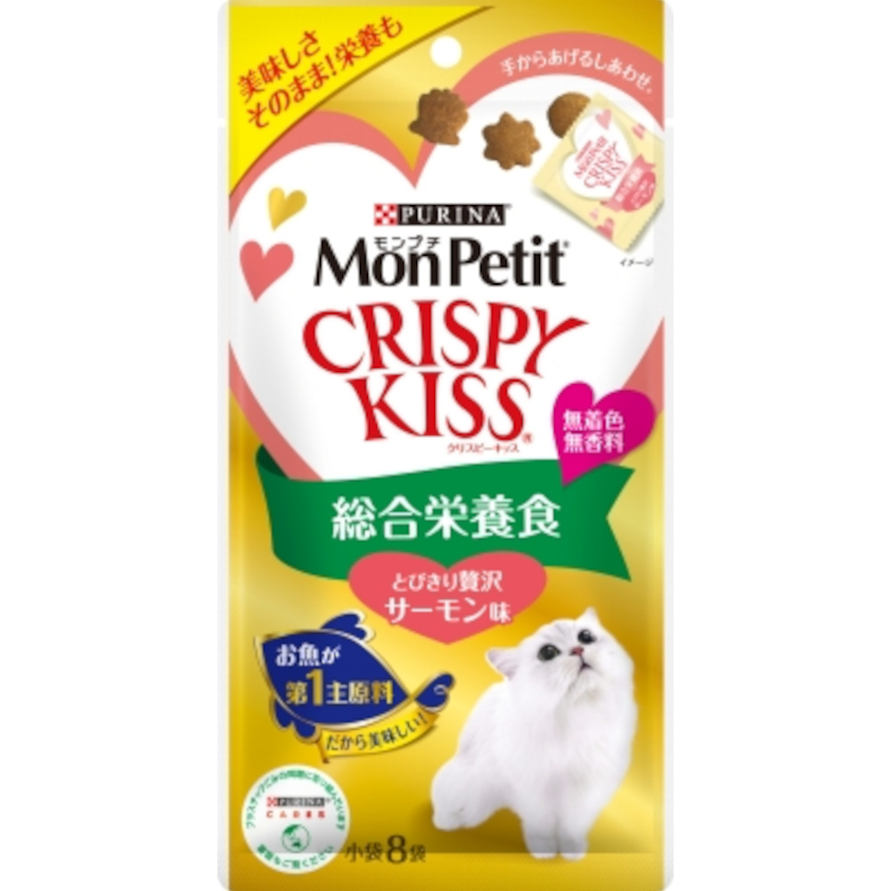 モンプチ クリスピーキッス 贅沢サーモン味　24g