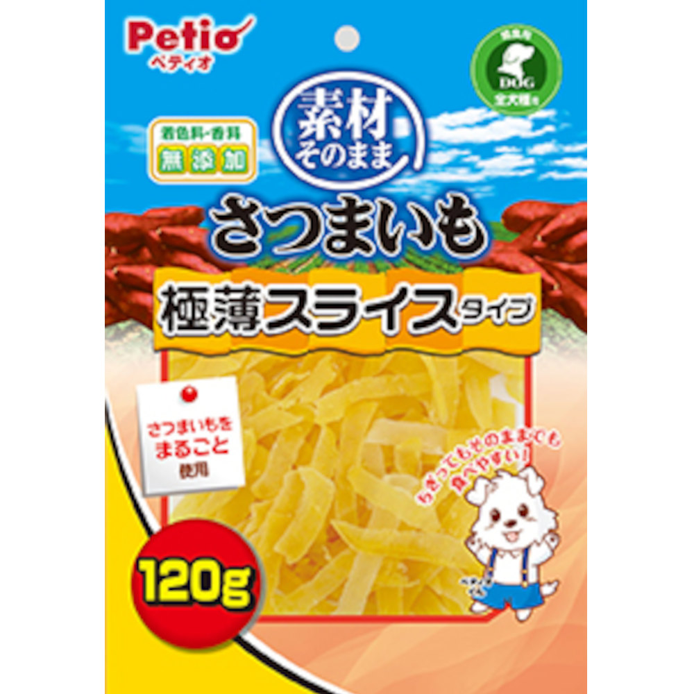 ペティオ 素材そのまま さつまいも 極薄スライスタイプ　120g