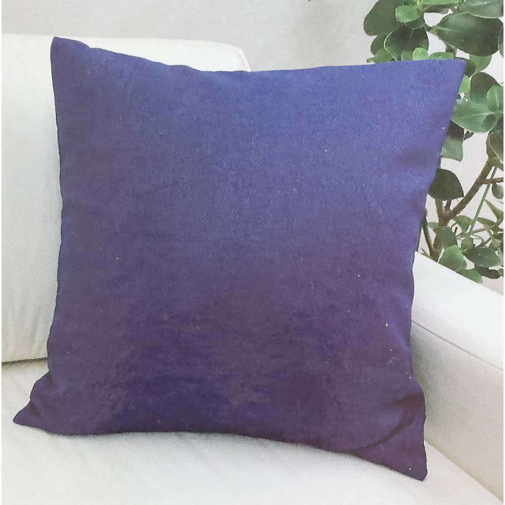 国産クッションカバー　シャンブレー　ＢＬ　６０ｘ６０ｃｍ