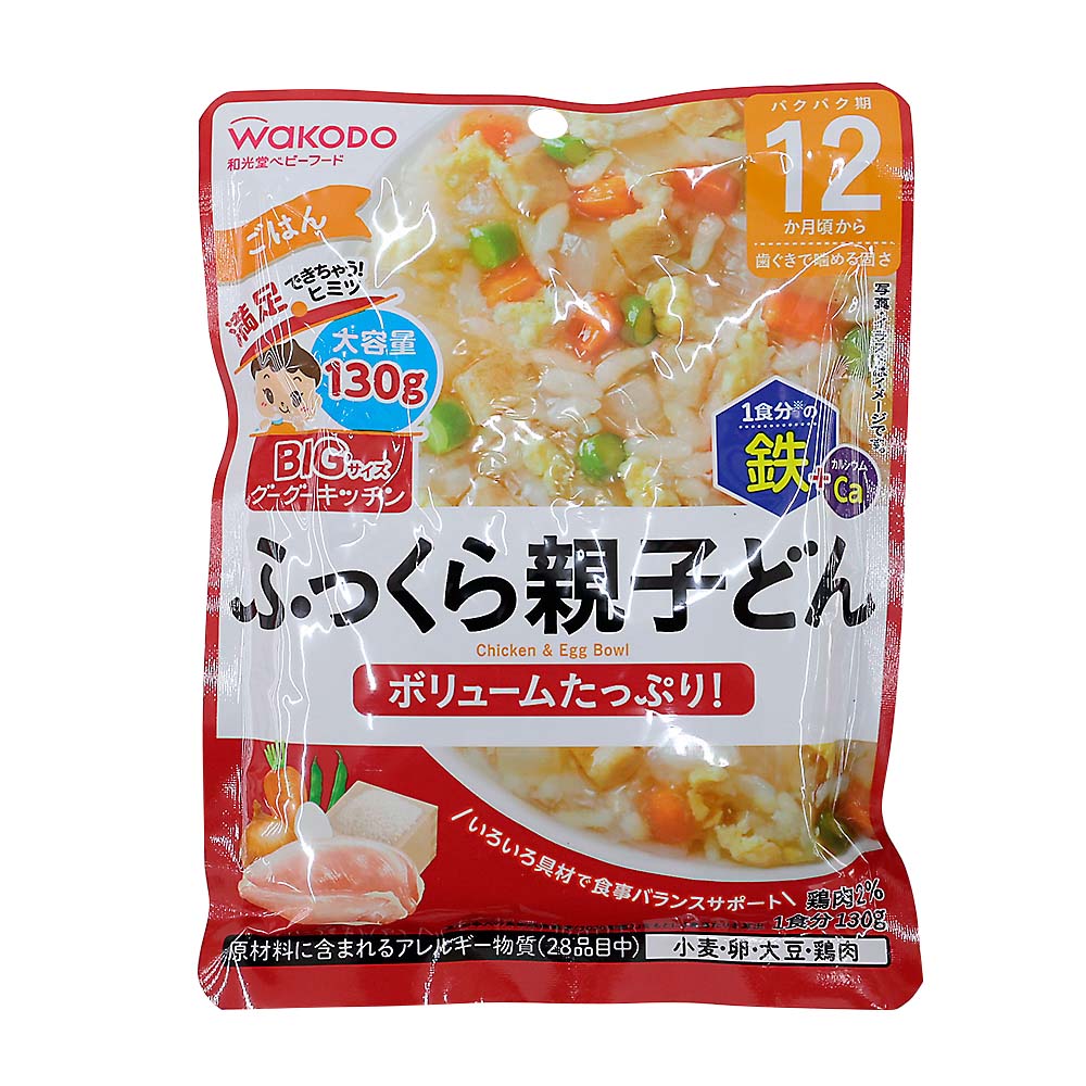 ＢＩＧグーグーキッチン　ふっくら親子どん　１３０ｇ