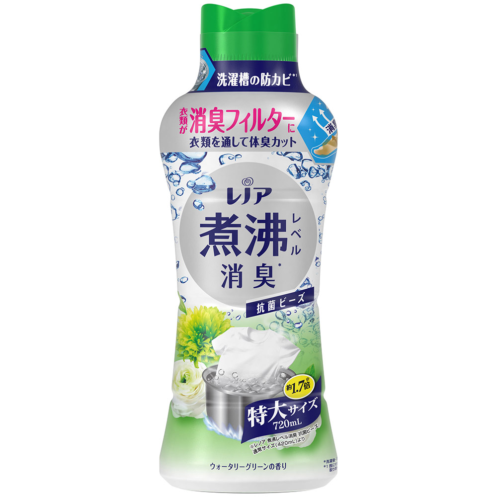 消臭抗菌ビーズ ウォータリーグリーンの香り本体特大 720ml | ジョイフル本田 取り寄せ&店舗受取