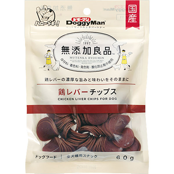 無添加良品 鶏レバーチップス　60g