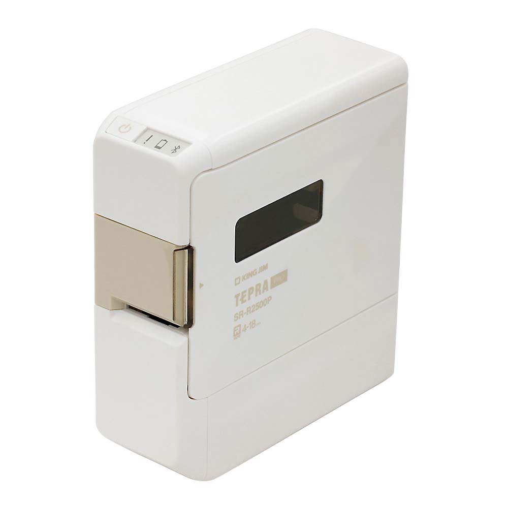 キングジム テプラPRO本体 スマホテプラ SR-R2500P　幅4~18mm