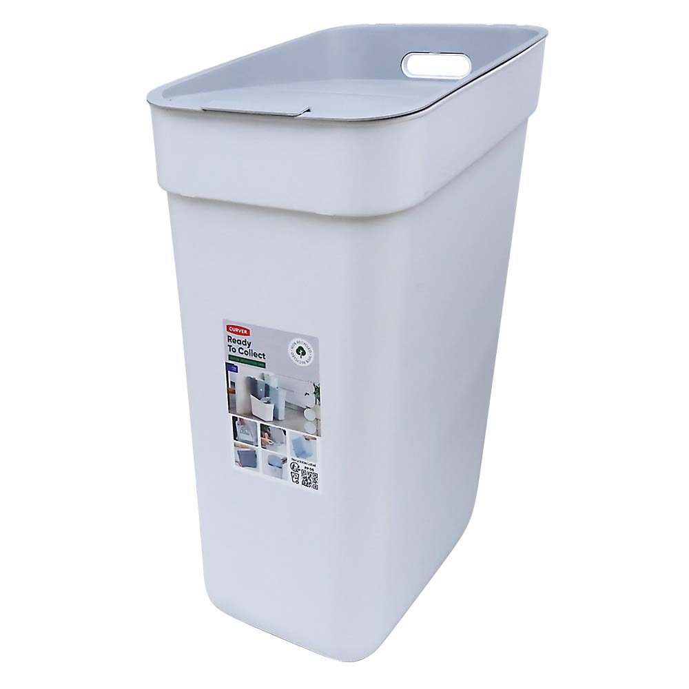 カーバー分別ダストボックス 30L ホワイト CVー801