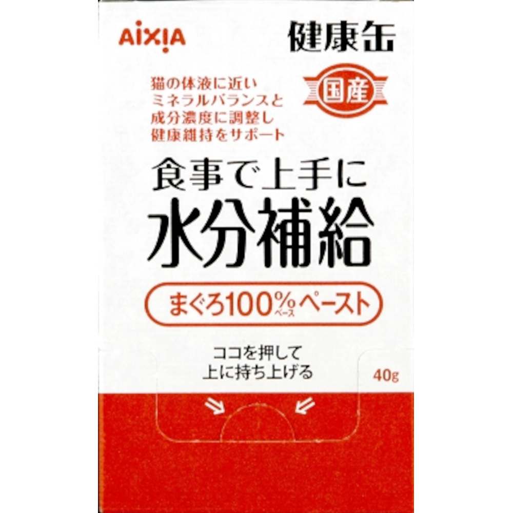 国産健康缶P水分補給まぐろペースト　40g*12P