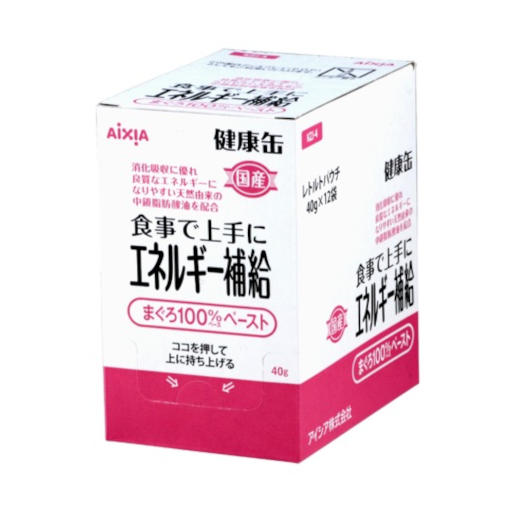 国産健康缶Pエネルギーまぐろペースト　40g*12P