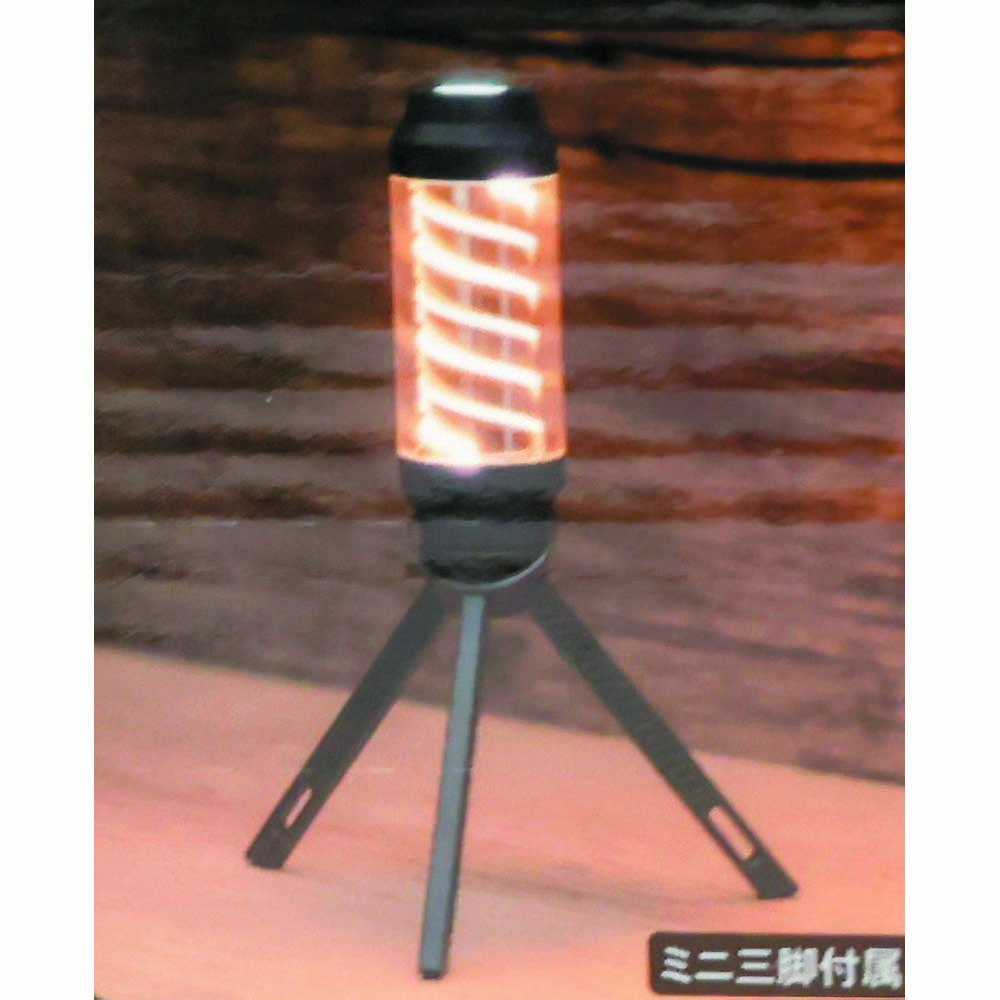 ＬＥＤミニスティックライト　ブラック　ＧＭ３２０５－ＢＫ