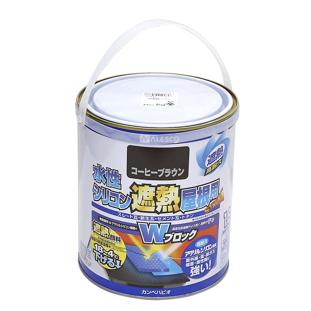 水性シリコン遮熱屋根用　コーヒーブラウン　１．６Ｌ