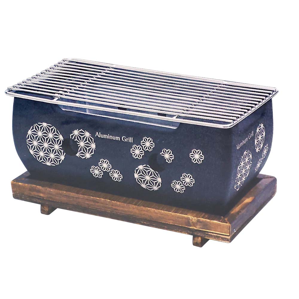 アルミ鋳物コンロ　ワイド　ＧＹ－ＲＨ００１　Ｓ