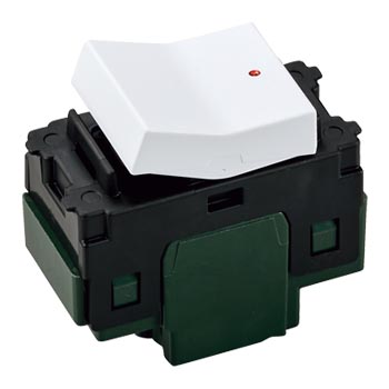 SOーSTYLE埋込パイロットスイッチC(4A) マットホワイト　WNS5242W