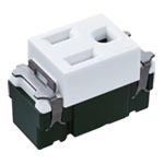SOーSTYLE埋込接地付コンセント マットセラミックホワイト　WN1101MCW