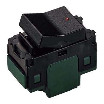 SOーSTYLE埋込パイロットスイッチC(4A) マットブラック　WNS5242B