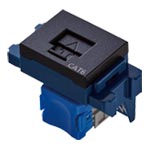 SOーSTYLE モジュラジャック CAT6 マットブラック　NR3170MB