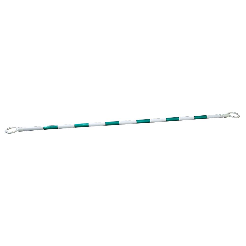 コーンバー 2.1m 緑/白　CB-WG-F
